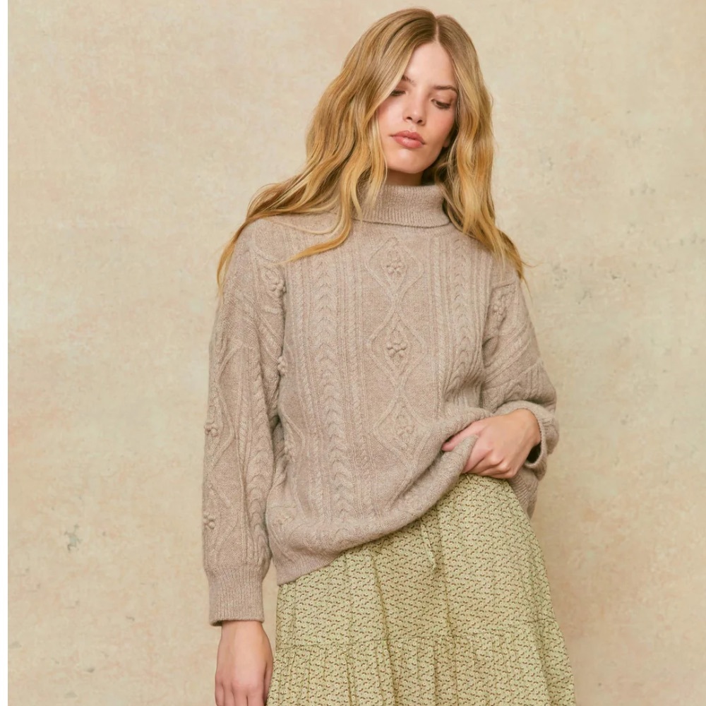 Christy Dawn Ester Sweater Size Small In Moonstone